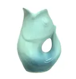 Gurgle Pot Ombre Sky Blue Drink Pitcher 42oz