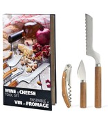 Natural Living Ensemble de 3 outils à vin et fromage de Natural Living