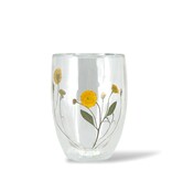 Yellow Flowers Double-Walled Mug 350 ml