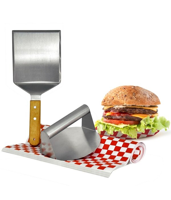 Ensemble pour smash burger de BBQ Devil