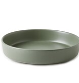 Brilliant Set of 4 Pasta Bowls Green Olive 22 cm