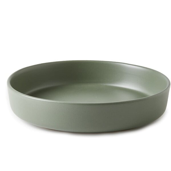 Ensemble de 4 bols à pâtes Vert Olive 22 cm