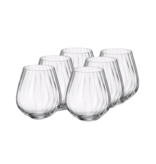 Brilliant Ensemble de 6 verre à vin sans pied Columbia Optic 380ml