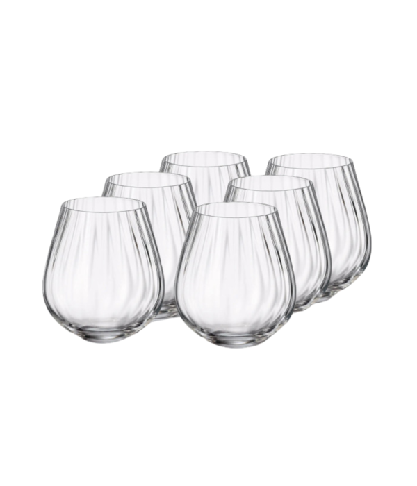 Brilliant Ensemble de 6 verre à vin sans pied Columbia Optic 380ml