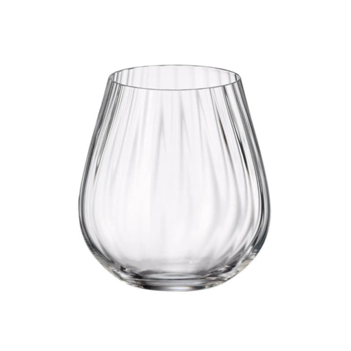 Brilliant Set of 6 Columbia Optic Stemless Wine Glasses 380ml