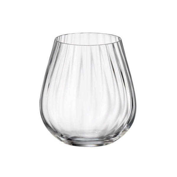 Set of 6 Columbia Optic Stemless Wine Glasses 380ml