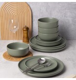 Brilliant Ensemble de 4 bols à pâtes Vert Olive 22 cm