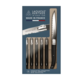 Set of 6 Laguiole Heritage Black Steak Knives