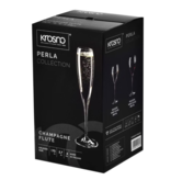 Krosno Ensemble de 4 verres à champagne La Perla 170ml de Krosno