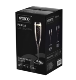Krosno Ensemble de 4 verres à champagne La Perla 170ml de Krosno