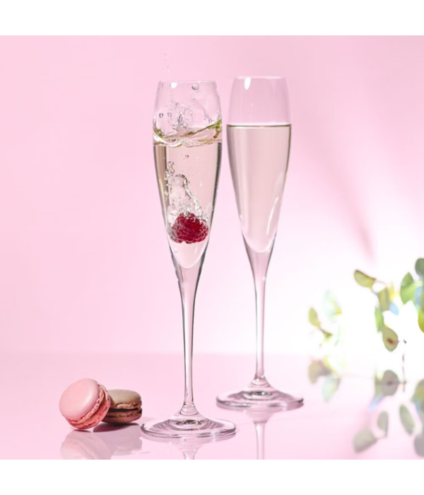 Krosno Ensemble de 4 verres à champagne La Perla 170ml de Krosno