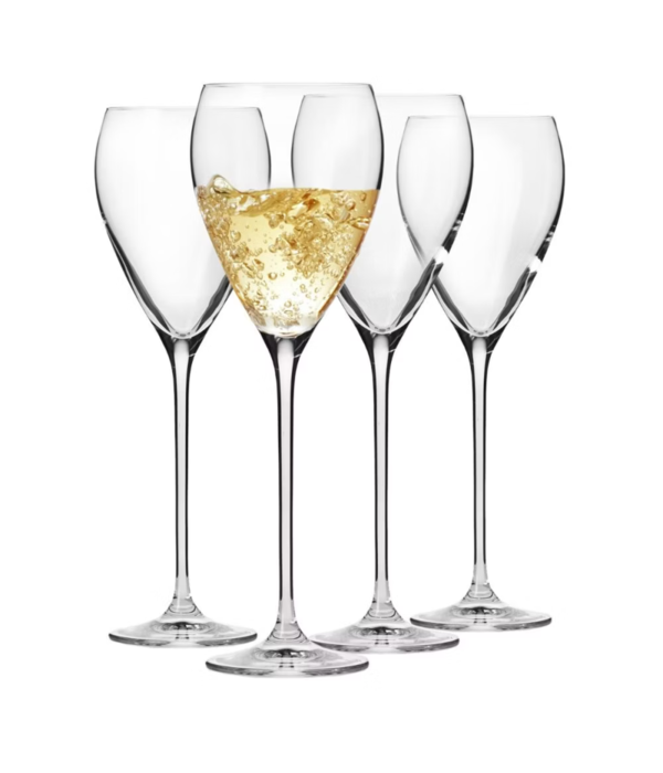 Krosno Ensemble de 4 verres à vin blanc La Perla 280ml de Krosno