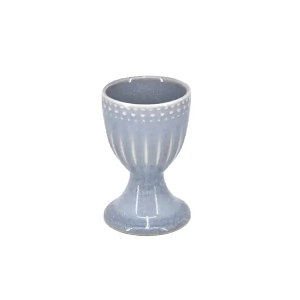 Coquetier Bleu en céramique émaillée de BIA