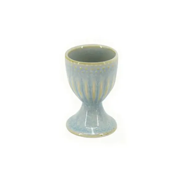 BIA Green Glazed Ceramic Egg Cup