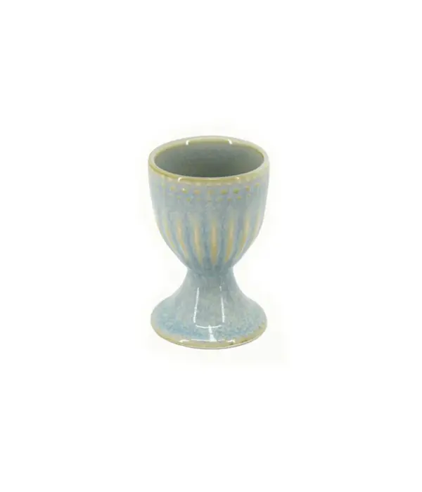 BIA Cordon Bleu BIA Green Glazed Ceramic Egg Cup