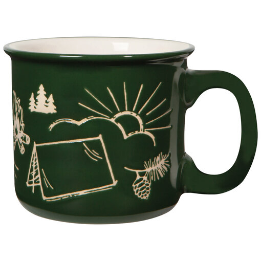 Danica Heirloom Tasse en grès Camping Verte 20 oz - Danica
