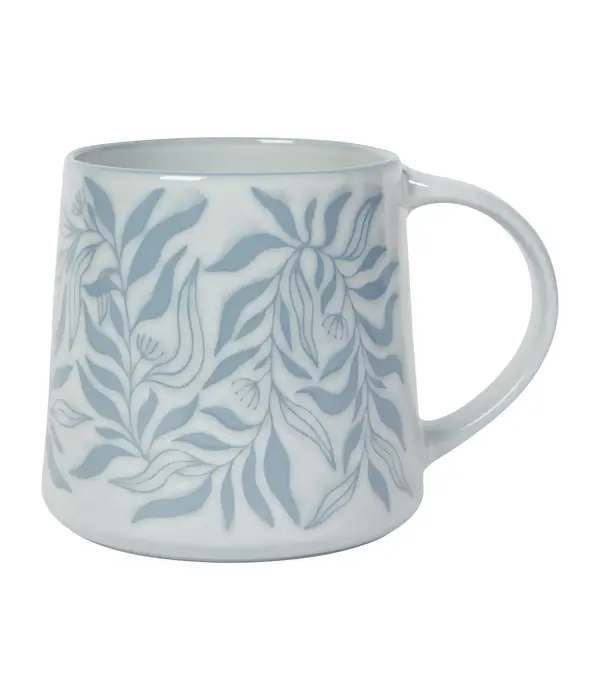 Danica Heirloom Tasse à motif botanique Bleu 20 oz - Danica