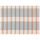 Napperon Beige rayées rouges et bleues 13x18" - Danica