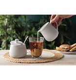 Danica Heirloom Napperon rond en jute fleurs de lavande 15" - Danica