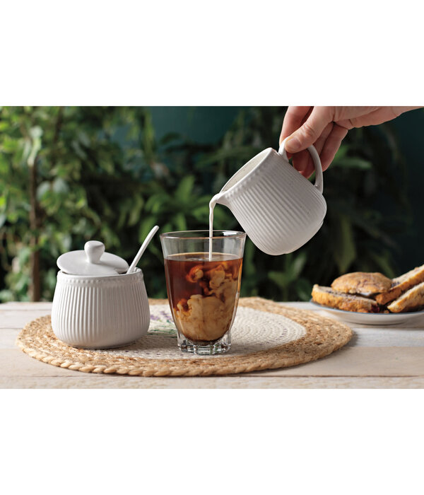 Danica Heirloom Napperon rond en jute fleurs de lavande 15" - Danica