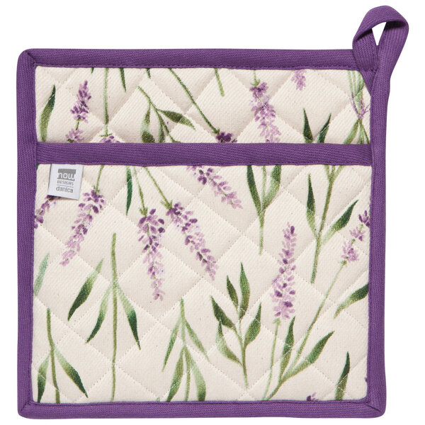 Danica Lavender Flower Pot Holder 8"x8"