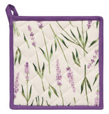 Tire-plat à motif fleurs de lavande 8"x8" - Danica