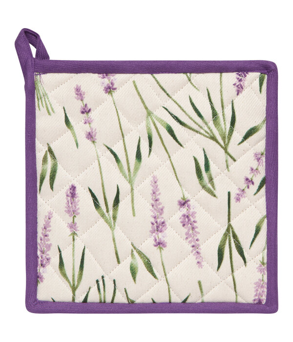 Tire-plat à motif fleurs de lavande 8"x8" - Danica