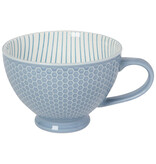 Danica Heirloom Danica Slate Blue Latte Mug 14 oz
