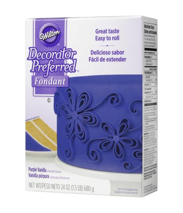 Wilton WILTON® DECORATOR PREFERRED™ FONDANT, PURPLE VANILLA