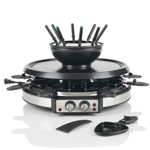 Trudeau Trudeau 8-Person Raclette and Fondue Combo