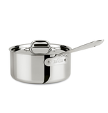 All-Clad Casserole en acier inoxydable Tri-Ply avec couvercle, 3 litres de All-Clad
