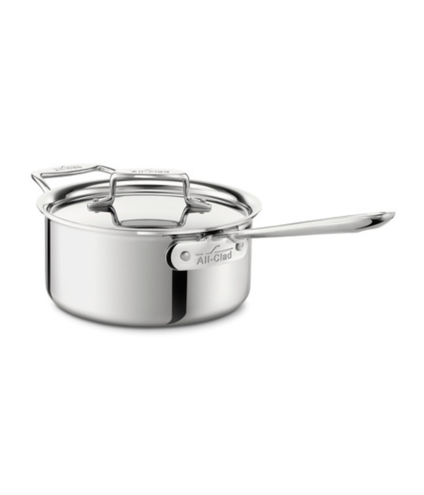 All-Clad All-Clad Polished D5 2.8 L Sauce Pan with Lid