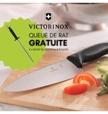 Victorinox Couteau de chef 8" Swiss Classic + queue de rat gratuite (Cadeau avec achat) - Victorinox