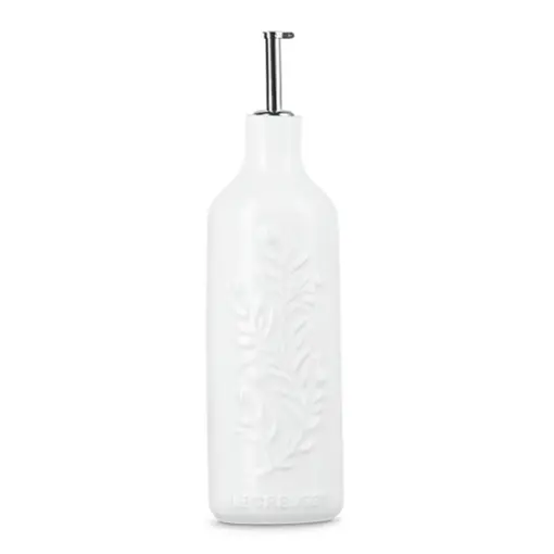 Le Creuset Le Creuset White Olive Branch Oil Cruet White 0.6 L