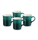 Le Creuset Le Creuset Set of 4 Artichaut Classic Stoneware Mugs 400 ml