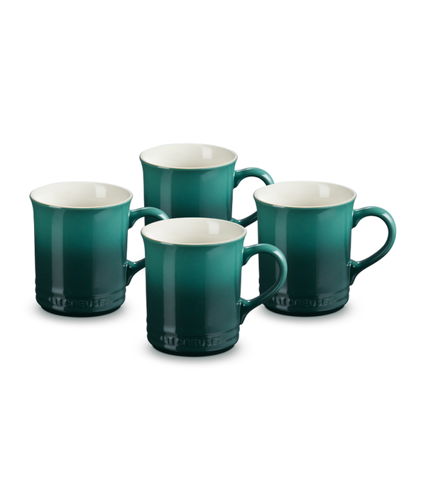 Le Creuset Ensemble de 4 tasses en grès Artichaut 400 ml - Le Creuset