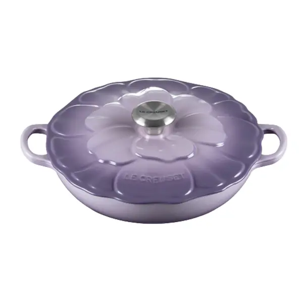 Le Creuset Cast Iron Braiser Petals Provence 2.2L