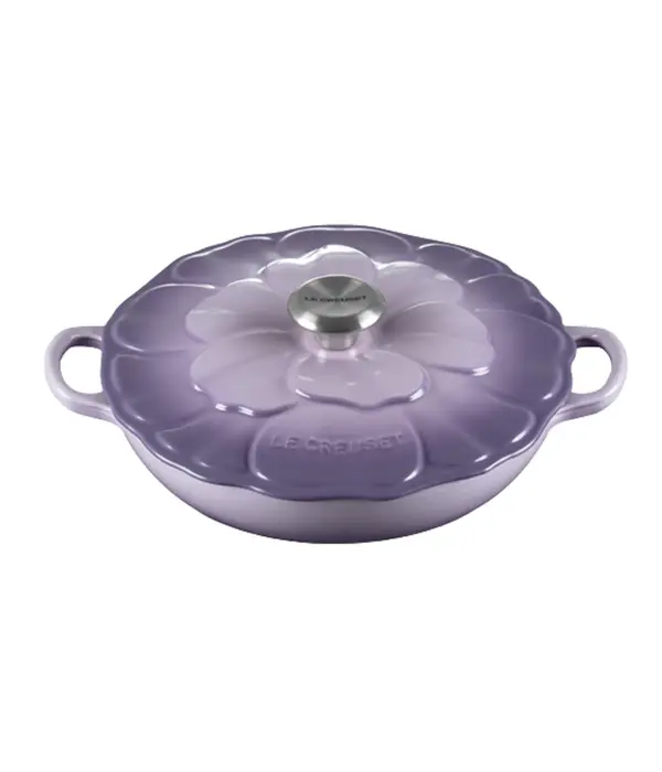 Le Creuset Le Creuset Cast Iron Braiser Petals Provence 2.2L