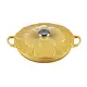 Le Creuset Cast Iron Braiser Petals Camomille 2.2L