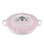Le Creuset Braisière en fonte pétales Shell Pink 2.2L - Le Creuset