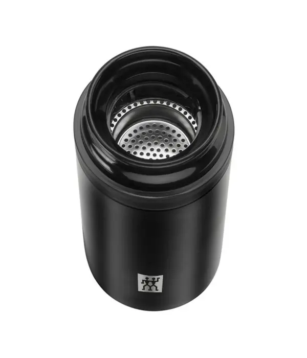 Zwilling Zwilling Insulated Water Bottle with Infuser Black 420 ml
