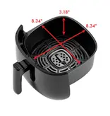 Zwilling ZWILLING 4L Black Air Fryer with Ceramic Coating