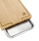 Zwilling Planche à découper en bambou avec plateau 16x12" BBQ+ - Zwilling