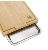Zwilling Planche à découper en bambou avec plateau 16x12" BBQ+ - Zwilling