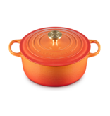 Le Creuset Cocotte ronde Flamme Dorée 5.3L - Le Creuset