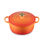Le Creuset Cocotte ronde Flamme Dorée 5.3L - Le Creuset