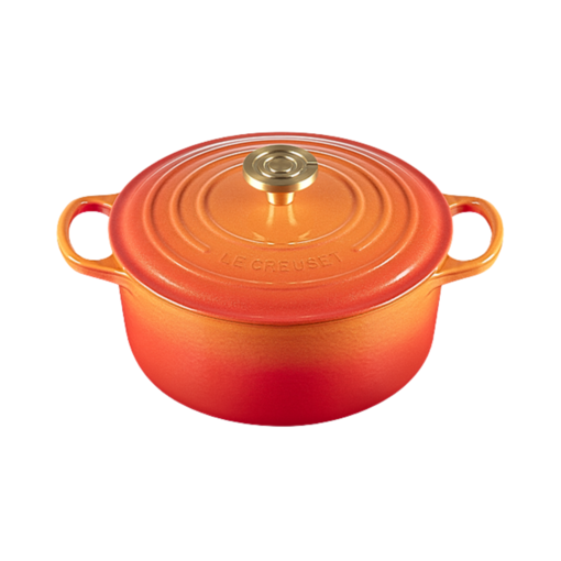 Le Creuset Le Creuset Round Dutch Oven Flamme Dorée 4.2L