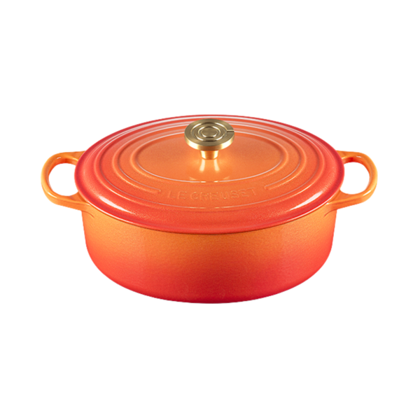Cocotte ovale Flamme Dorée 4.7L - Le Creuset