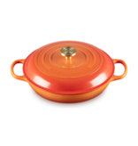 Le Creuset Braisière en fonte Flamme Dorée 3.5L - Le Creuset