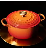 Le Creuset  Le Creuset Round Dutch Oven Flamme Dorée 4.2L